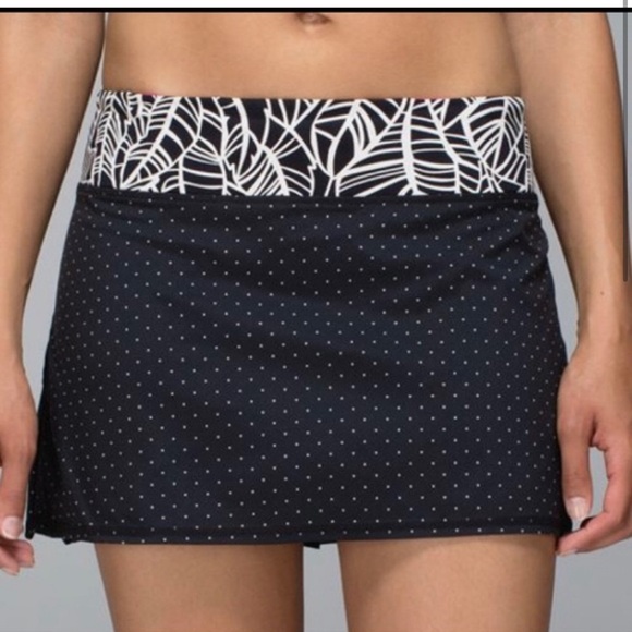 Lululemon Run: Pace Setter Skirt *2-way Stretch (Regular) - Sweet Spot Black - 8 - Picture 11 of 11